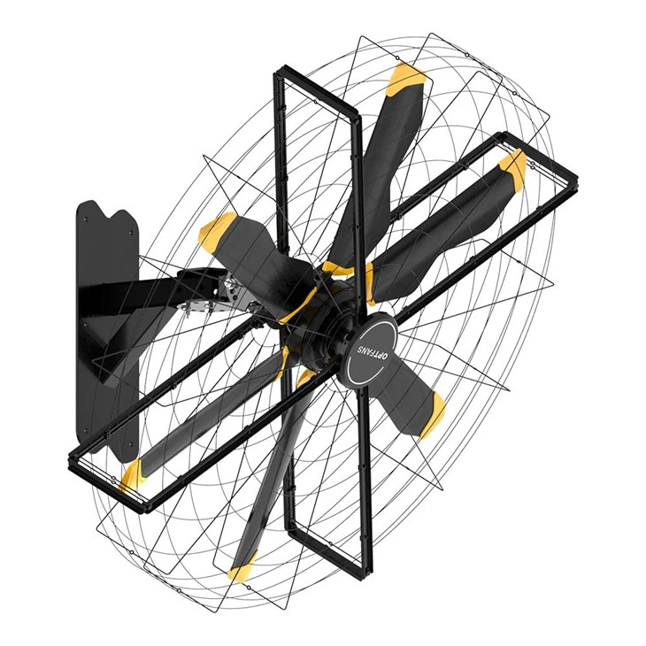 OPTFANS Large Wall-mounted Fans Big Wall Fans